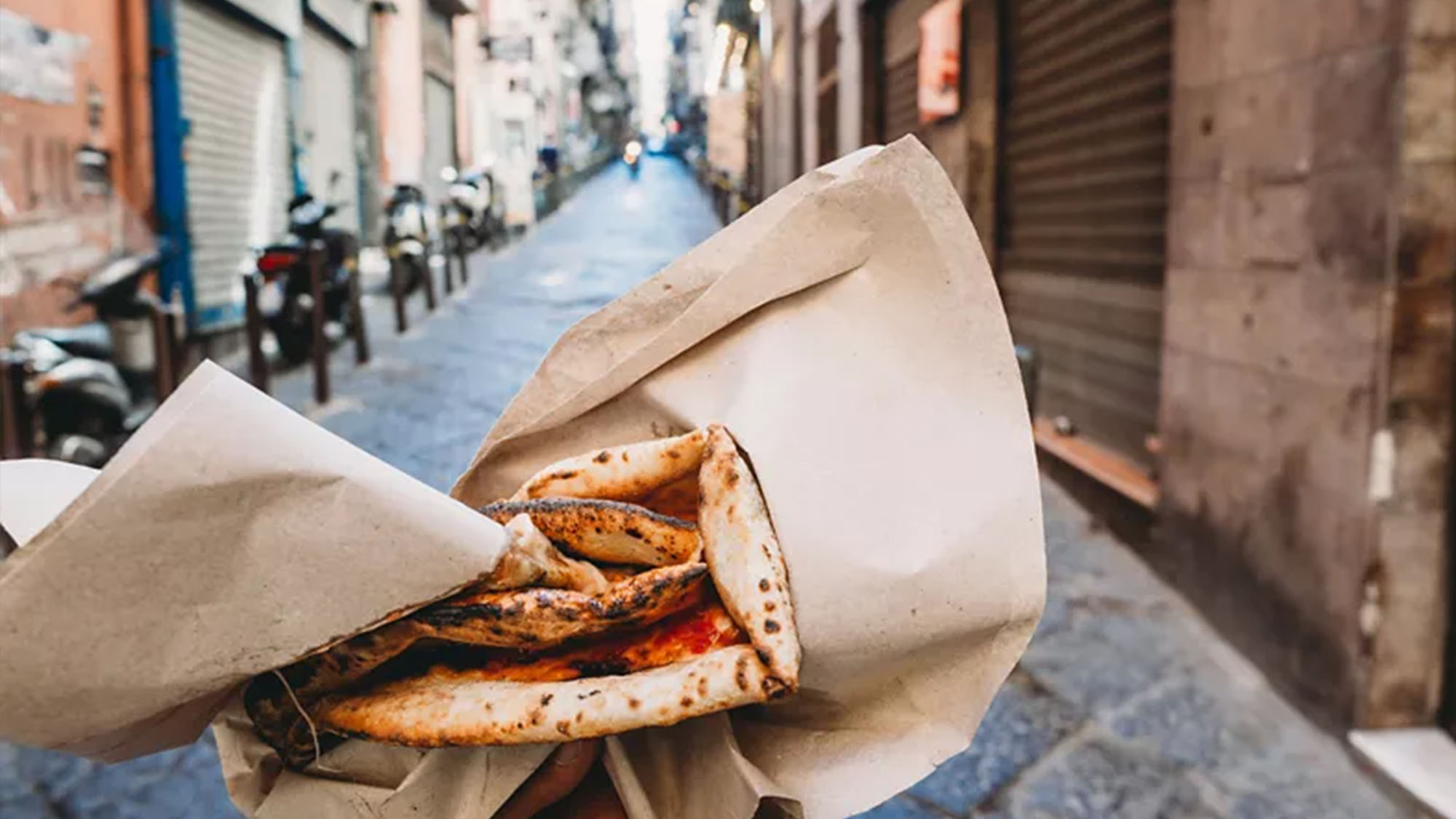 Napoli pizza a portafoglio
